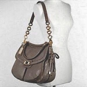 Coach Rare 17781 Flagship Buffalo Leather Dowel Flap